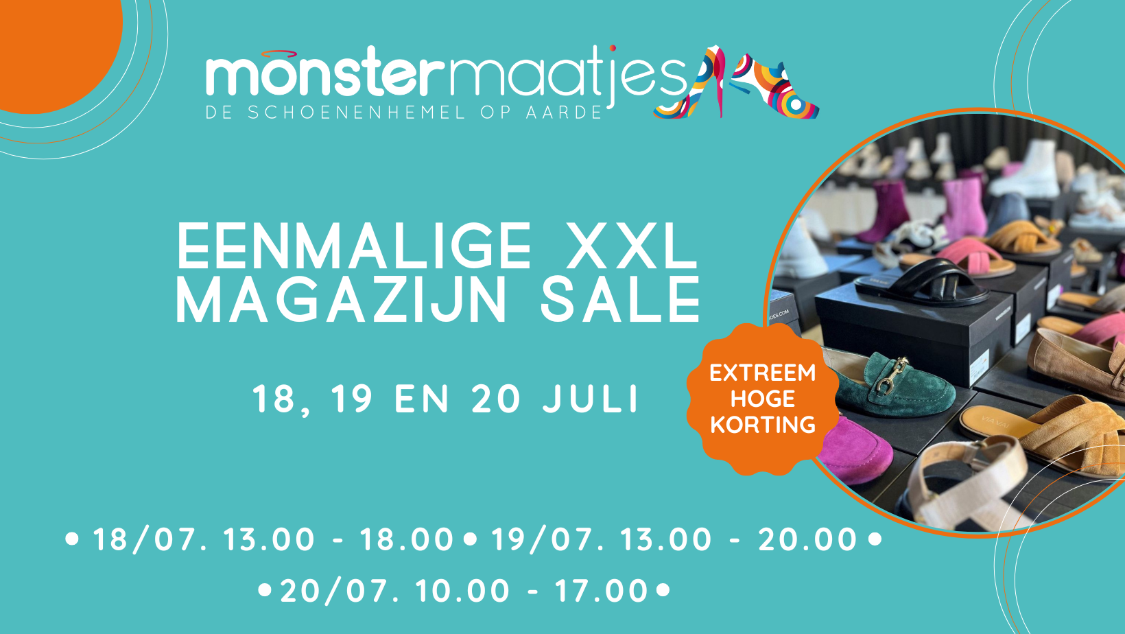 Eenmalige XXL Magazijn Sale