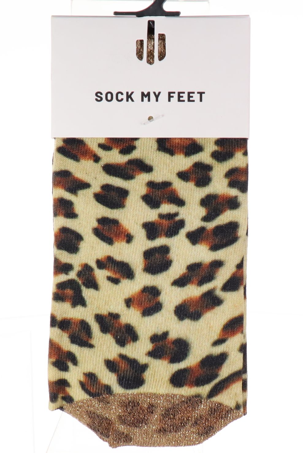 Sock my feet sokken - Leopard
