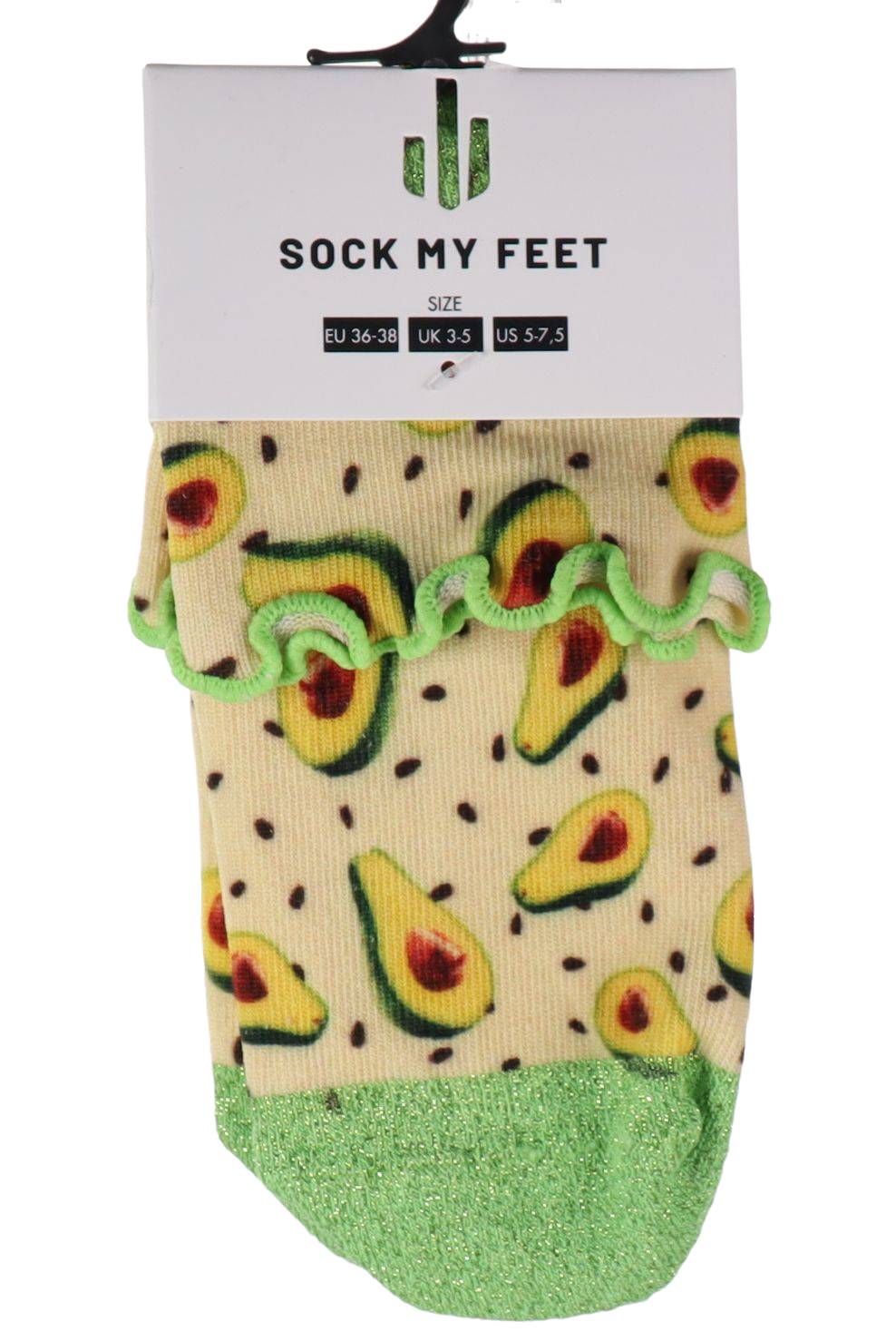 Sock my feet sokken - Avocado