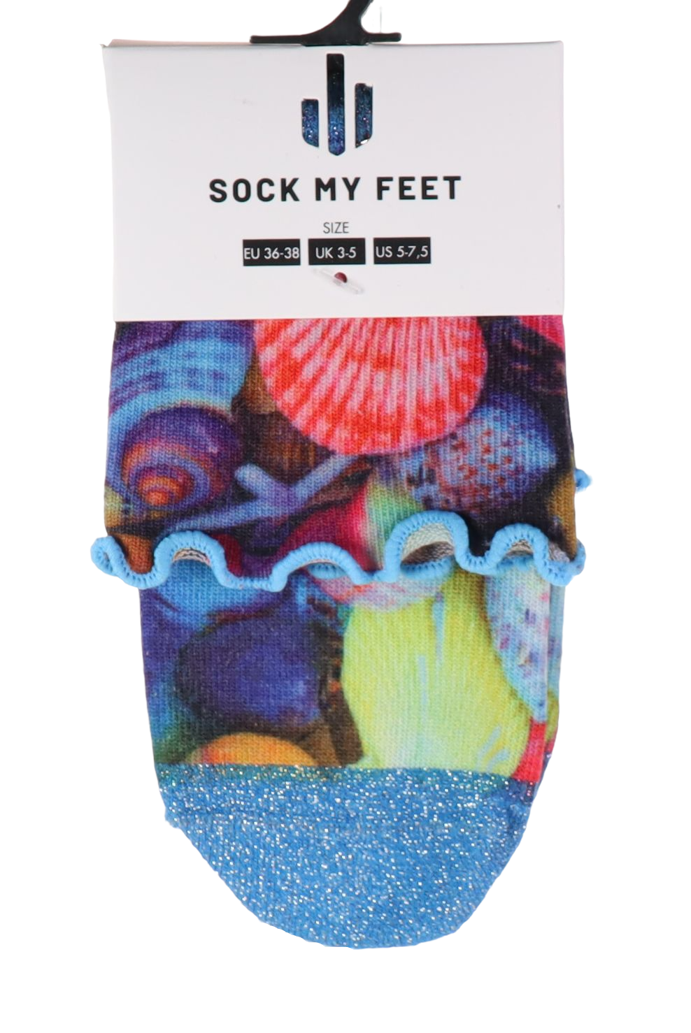 Sock my feet sokken - Schelpen