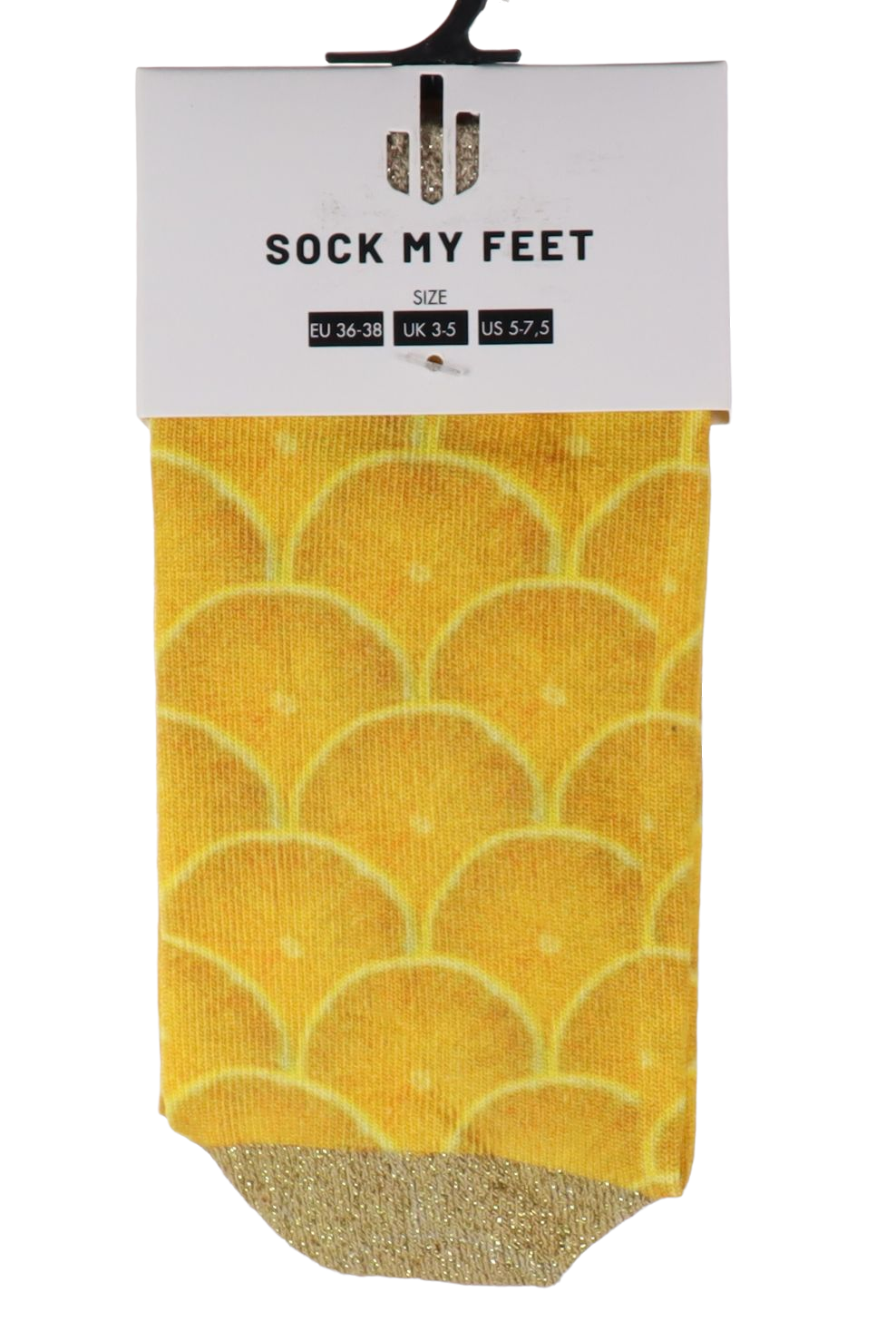Sock my feet sokken - Sinaasappel